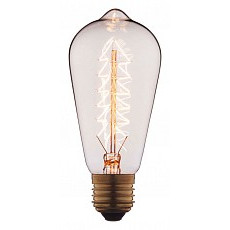 Лампа накаливания loft it edison bulb e27 40Вт 2700k 6440-s